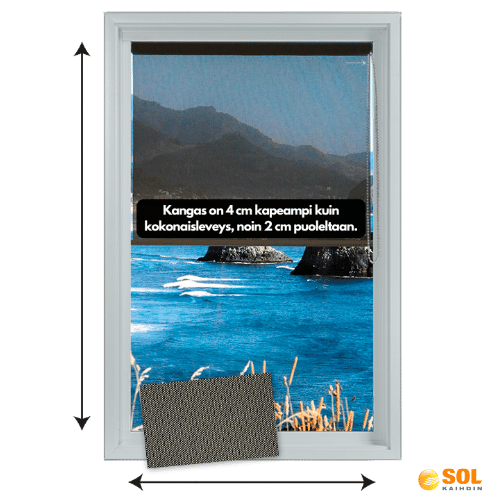 Charcoalgrey screen käytännössä