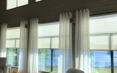 Moottoroidut rullaverhot