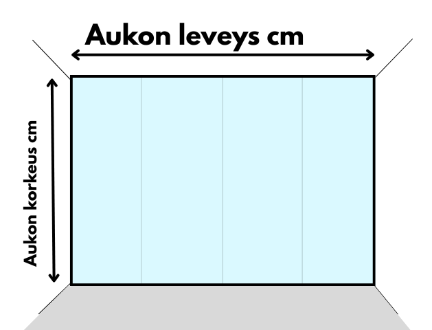 Mittausohje-Parvekkeen-rullaverhoon