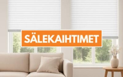Sälekaihtimet – klassinen ja toimiva ratkaisu jokaiseen kotiin
